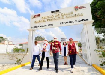 En Reforma, Rutilio Escandón inaugura la reconversión del Centro de Salud Rural “Rafael Pascacio Gamboa”