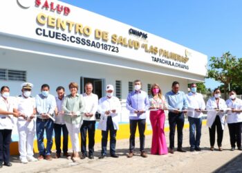 Inaugura Rutilio Escandón reconversión del Centro de Salud Las Palmeras, en Tapachula