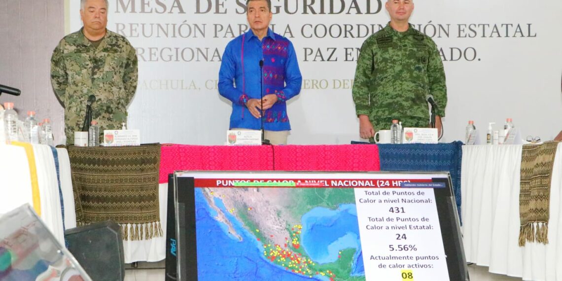 Las autoridades estamos atendiendo a la población y los daños materiales por lluvias: Rutilio Escandón