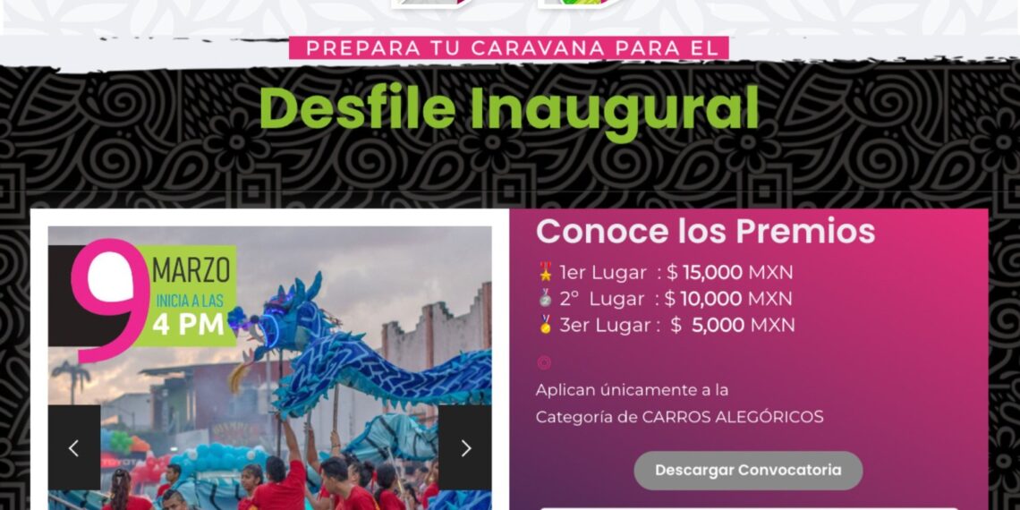 ULTIMAN DETALLES PARA EL GRAN DESFILE DE LA EXPO FERIA TAPACHULA 2023