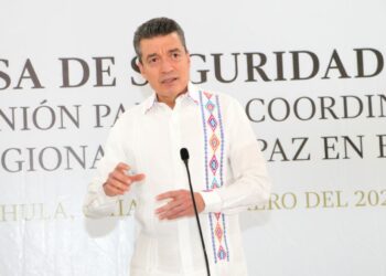 Desde Tapachula, reitera Rutilio Escandón extremar precauciones ante frentes fríos y lluvias intensas