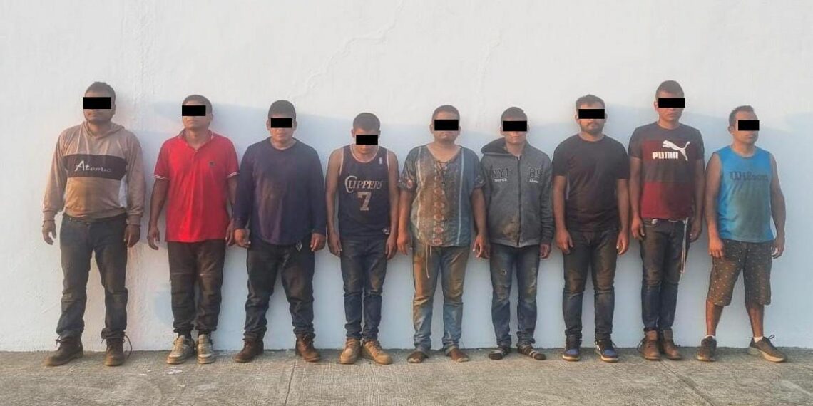 OBTIENE FGR VINCULACIÓN A PROCESO DE NUEVE PERSONAS DETENIDA CON ARMAMENTO EN MAZAPA DE MADERO, CHIAPAS