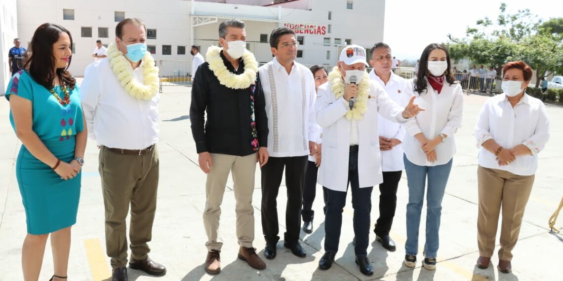Inaugura Rutilio Escandón almacén de Red de Frío del Distrito IV, en Villaflores