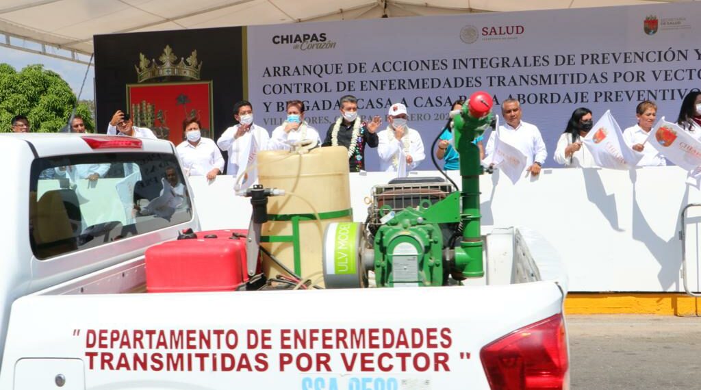 Encabeza Rutilio Escandón arranque de Acciones Integrales de Prevención y Control de Enfermedades Transmitidas por Vector