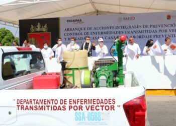 Encabeza Rutilio Escandón arranque de Acciones Integrales de Prevención y Control de Enfermedades Transmitidas por Vector