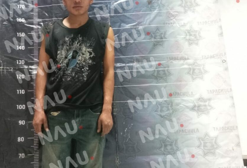 Sujeto se salva de ser linchado por robar un cilindro