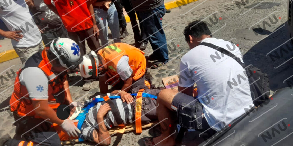 Atropelló a un señor de la tercera edad