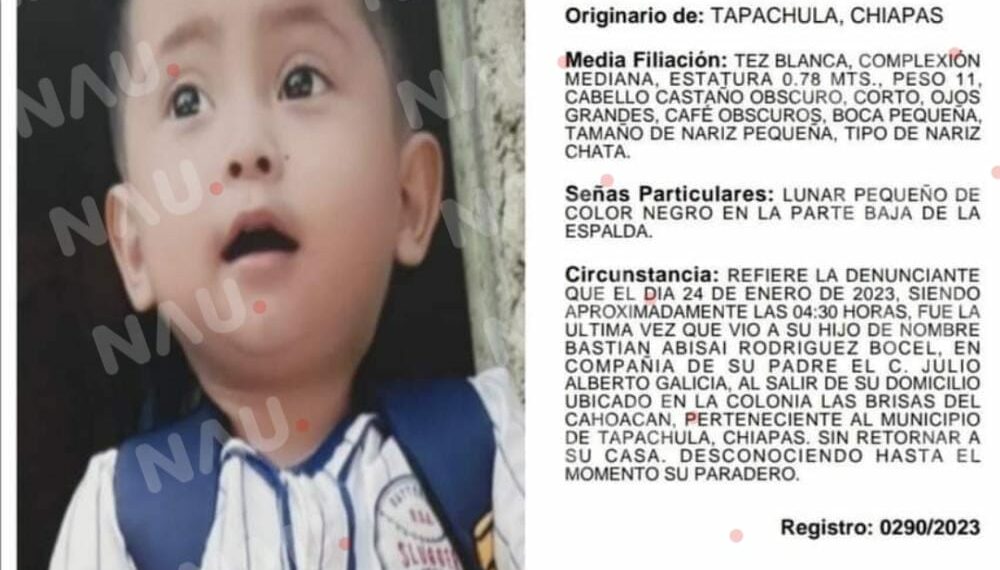 Desesperada madre busca a su hijo