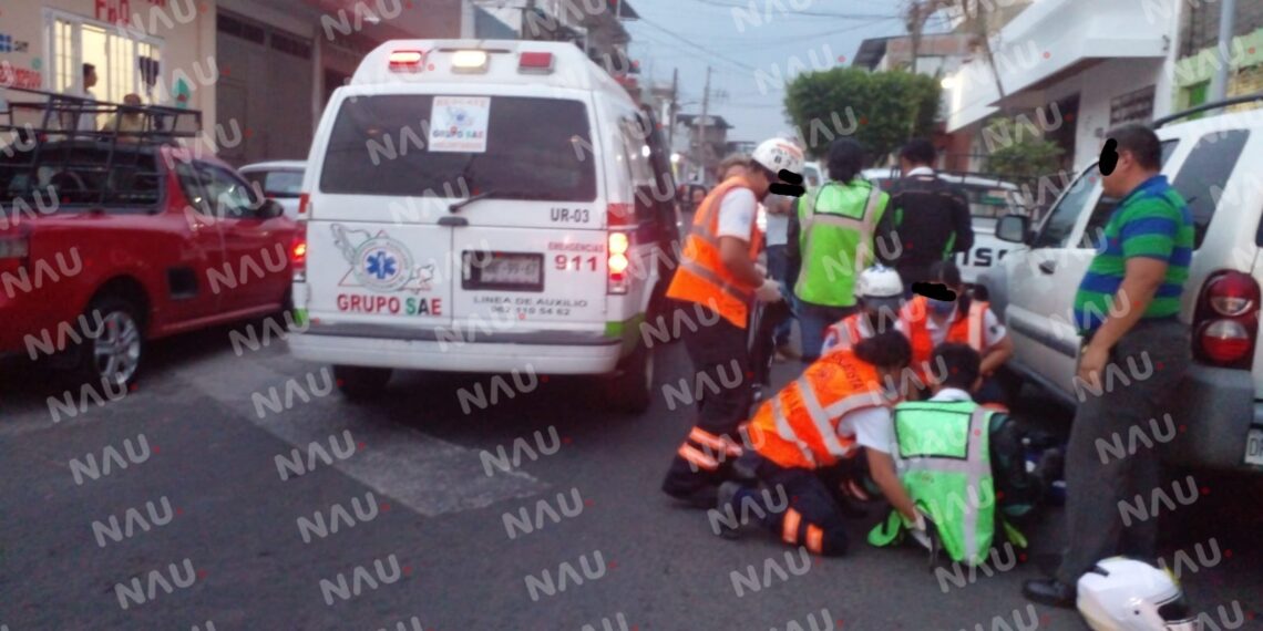 Motocilista Lesionado