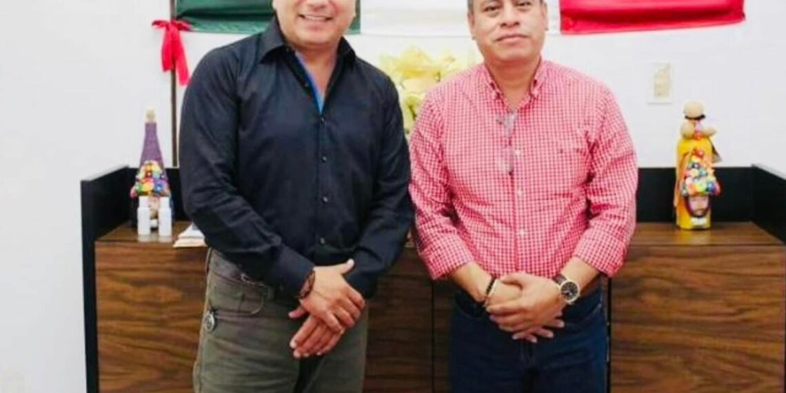 Alcalde de Unión Juárez. Se reúne con titular de la Secretaría de Bienestar Chiapas