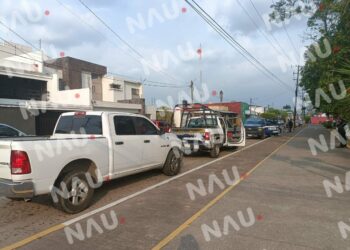 Detienen a seis personas en los Laureles