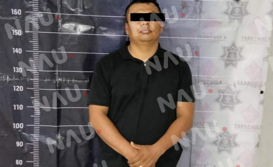 Detienen a sujeto con pistola