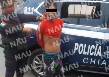 Detienen a un sujeto por intento de robo una motocicleta