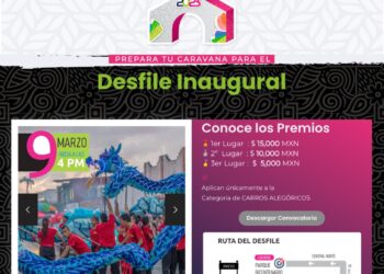 TODO LISTO PARA EL DESFILE “RAÍCES DE MI TIERRA”, DE LA EXPO FERIA TAPACHULA 2023