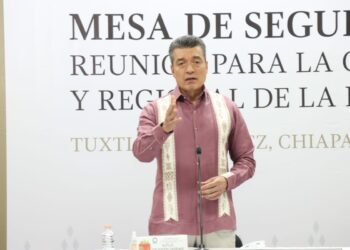 Chiapas registra saldo blanco tras el sismo de magnitud 5.8: Rutilio Escandón