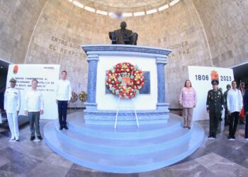 Benito Juárez simboliza la lucha contra el atraso, los conservadores y traidores a la patria: Rutilio Escandón