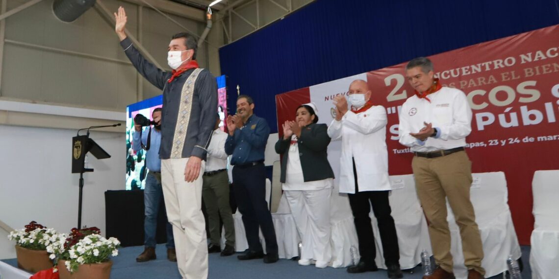 Inaugura Rutilio Escandón el 2º Encuentro Nacional “ECOS para el bienestar” del ISSSTE