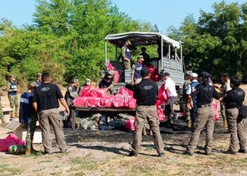 INCINERA FGR MÁS DE MIL KILOS DE NARCÓTICOS EN TAPACHULA, CHIAPAS