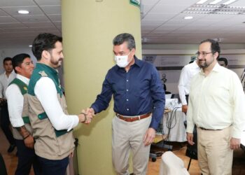 Rutilio Escandón y Zoé Robledo presentan resultados del diagnóstico IMSS Bienestar en Chiapas