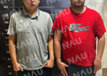 Los seis detenidos fueron puestos a disposición de las autoridades por un delito menor