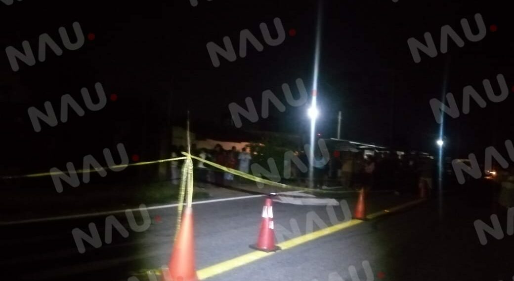 Muere una persona atropellada en Cacahoatán