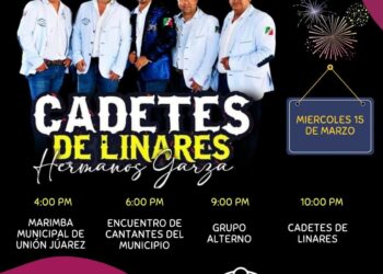 Ven y canta todos los éxitos con Los Cadetes de Linares, Hermanos Garza