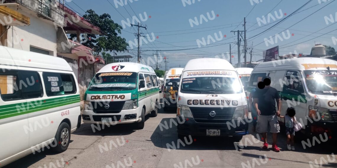 Acosan cobradores de piso a transportistas de Tapachula, se anuncia paro en la zona