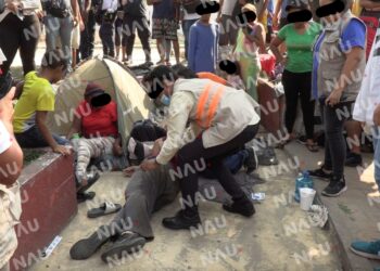 Muere migrante de un paro cardíaco