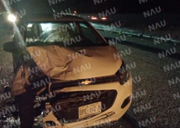 Motociclistas provocan accidente en la carretera costera