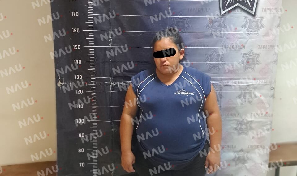Detienen a mujer acusada de robo