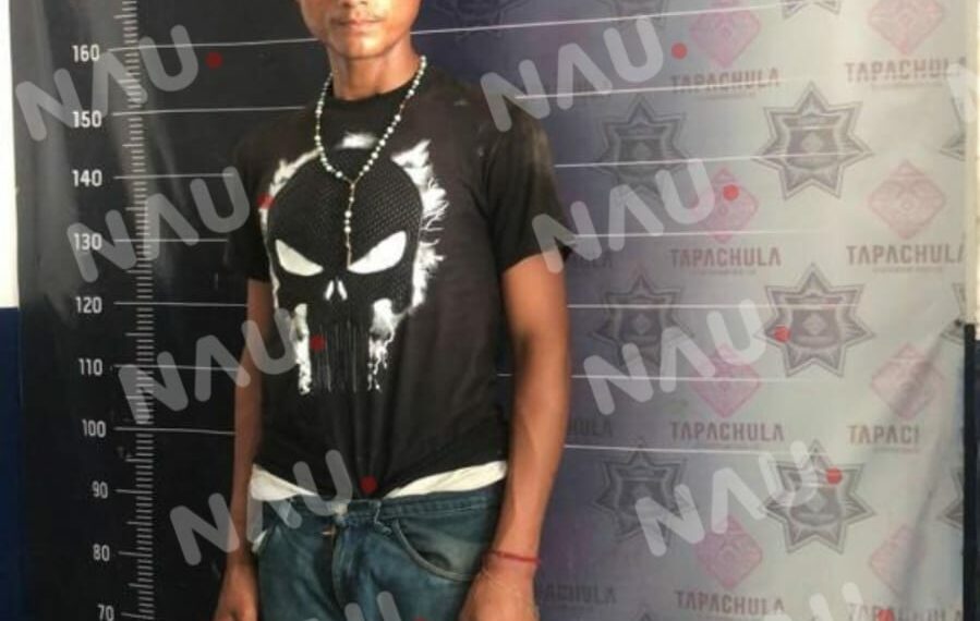 Detienen a hondureño en Puerto Madero con pistola calibre 22