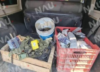 EN CATEO, FGR ASEGURA ARMAS Y CARTUCHOS EN UN RANCHO EN CHIAPAS