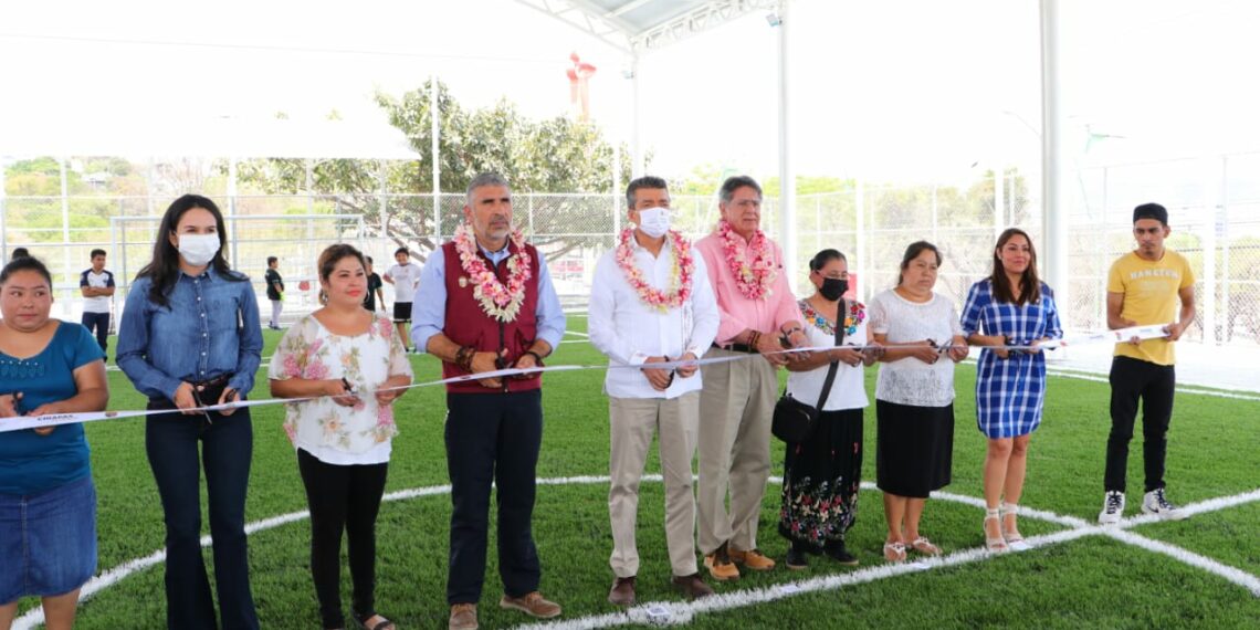 Rutilio Escandón sigue dignificando la imagen de Tuxtla Gutiérrez; inaugura rehabilitación de Multideportivo