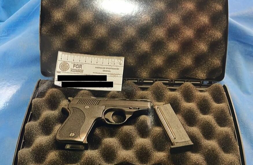 FGR OBTIENE VINCULACIÓN A PROCESO CONTRA UNA PERSONA EXTRANJERA POR PORTACIÓN DE ARMA EN CHIAPAS