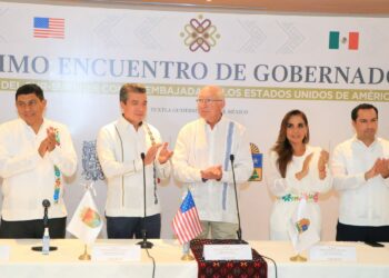 Tras reunión con Ken Salazar, destaca Rutilio Escandón impulso de proyectos que brinden desarrollo y progreso a la región Sur-Sureste