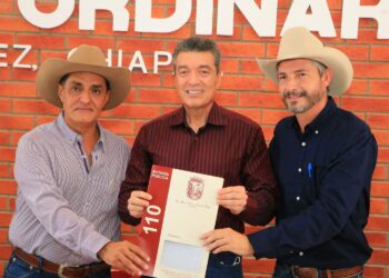 Encabeza Rutilio Escandón Toma de protesta del Consejo Directivo de la Unión Ganadera de Chiapas