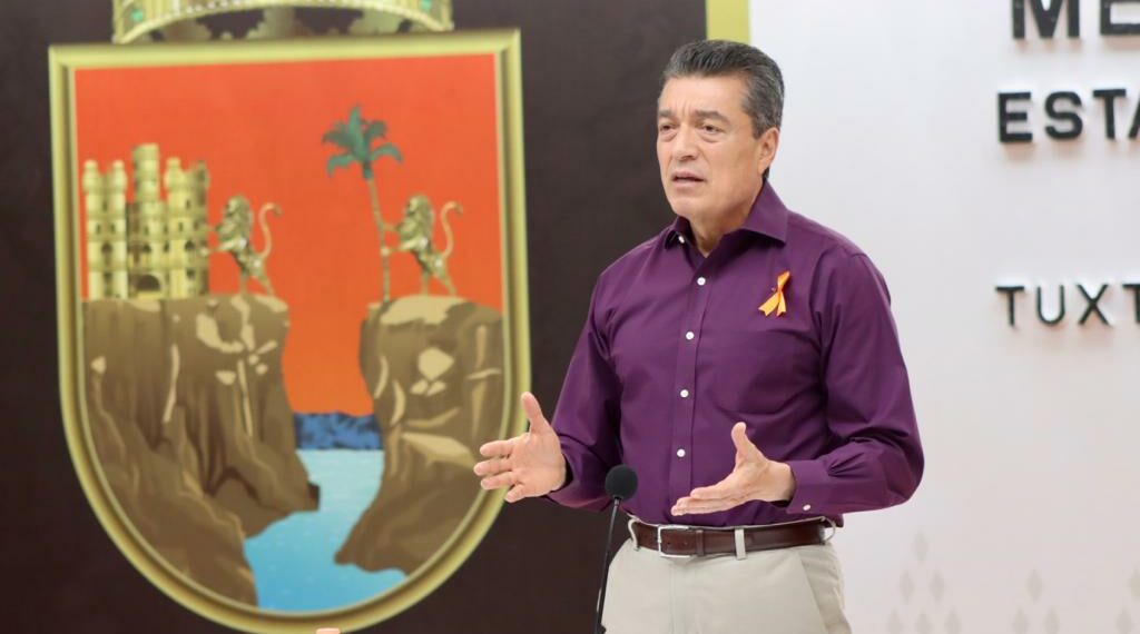 En la mesa de Seguridad, Rutilio Escandón refrenda su compromiso con el bienestar de niñas y mujeres