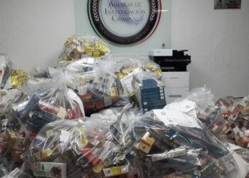 EN CATEO FGR ASEGURA MÁS DE UN TONELADA DE PRODUCTO APÓCRIFO EN EL CENTRO DE TUXTLA GUTIÉRREZ