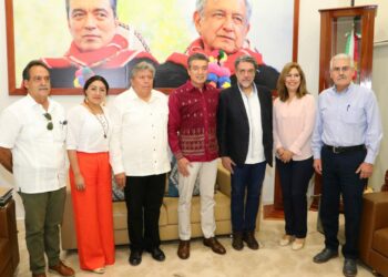 Rutilio Escandón y Luciano Concheiro sostienen reunión para fortalecer la educación superior en Chiapas