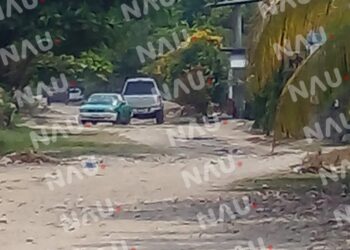 Solo daños deja pequeño accidente en Mapastepec