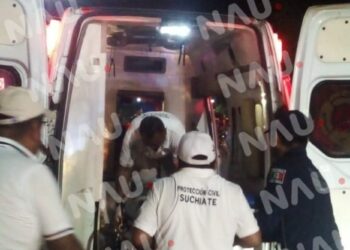 Tres lesionados dejan el choque de dos motocicletas