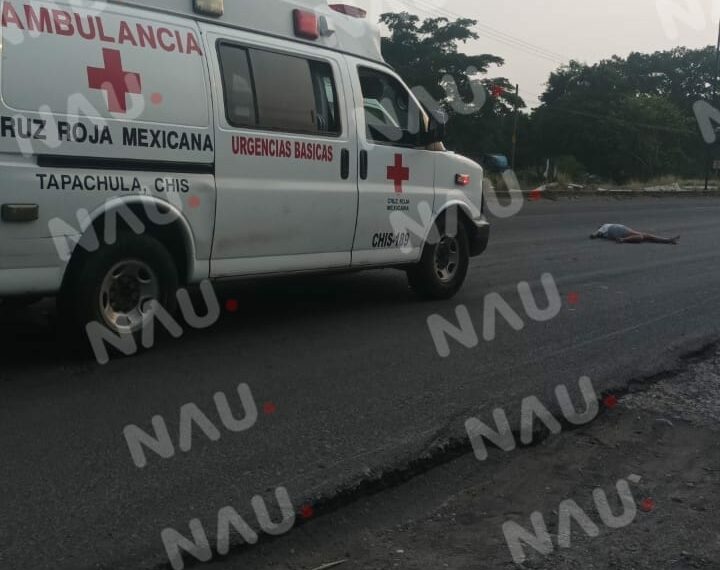 “Vídeo” Muere mujer atropellada por combi de pasaje de la ruta Mazatán – Tapachula