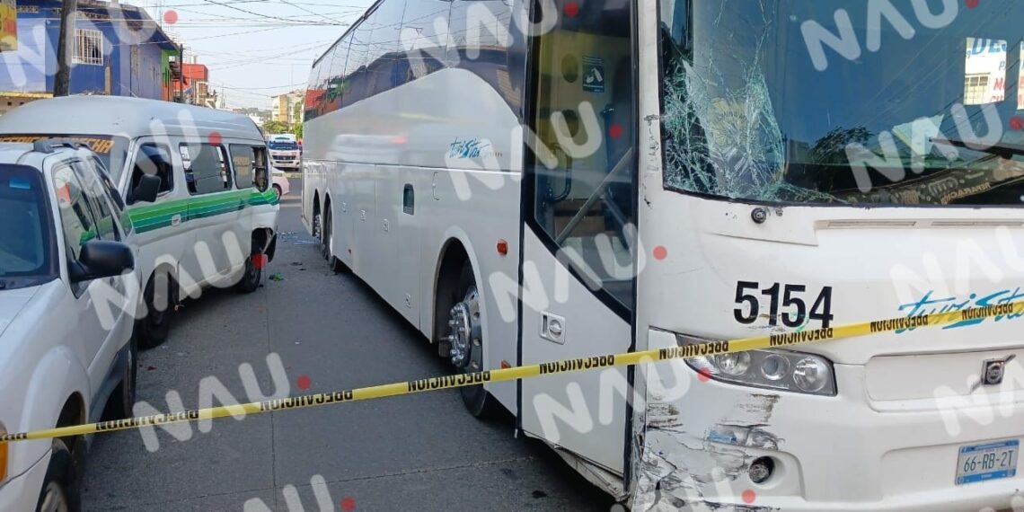 4 lesionadas deja accidente