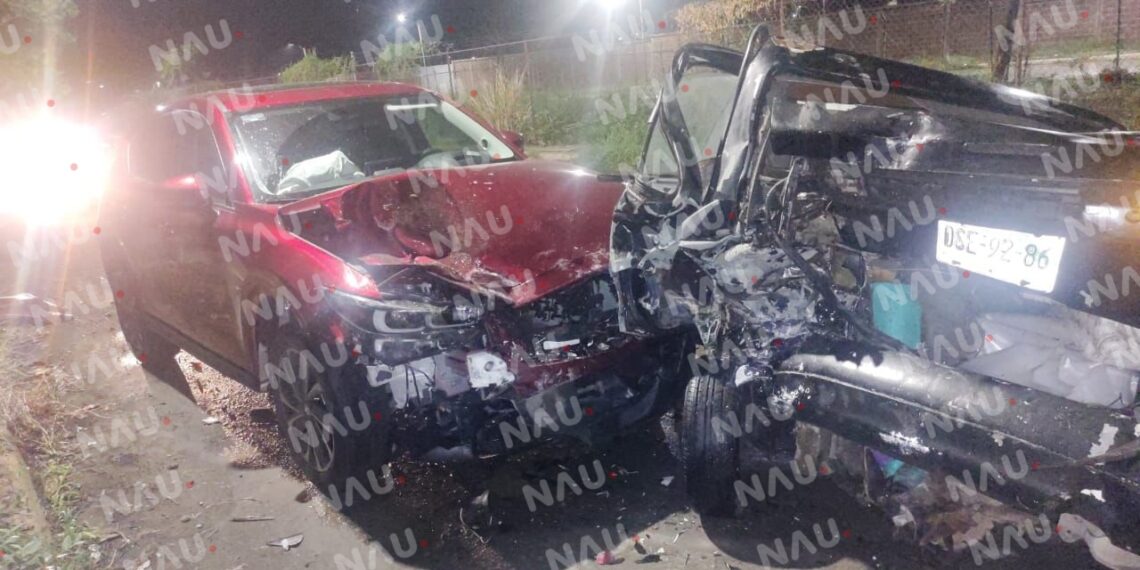 Accidente dejó daños por más de 100 mil pesos