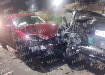 Accidente dejó daños por más de 100 mil pesos