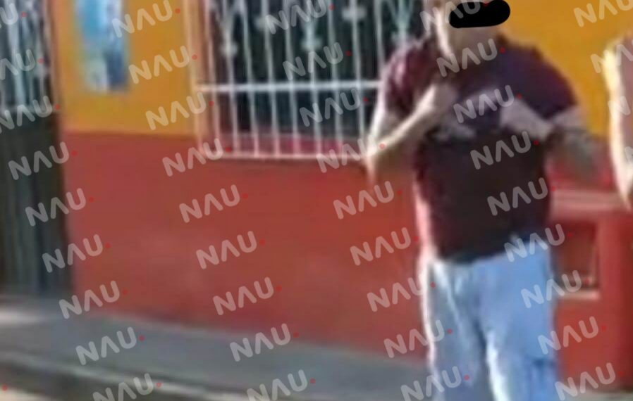Acusan a policía municipal de agredir a ciudadano