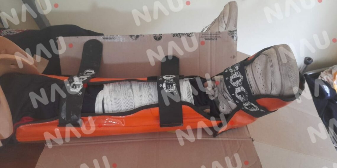 Cae menor de su propia altura en el interior de la escuela federal 5