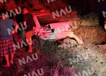 Choque por alcance deja un lesinado