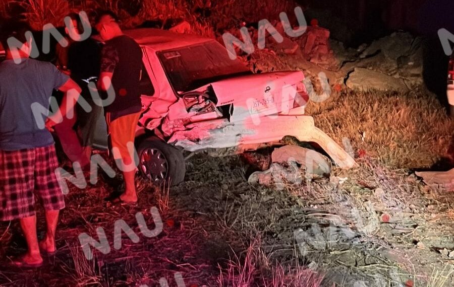 Choque por alcance deja un lesinado