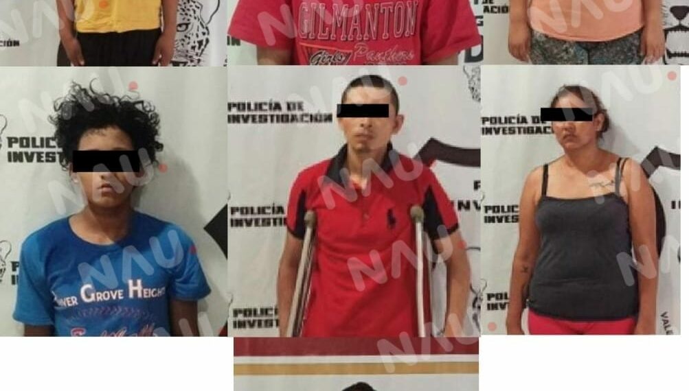 FGE detiene a siete integrantes de la pandilla Barrio 18, presuntos implicados en delitos de Extorsión y Homicidio.